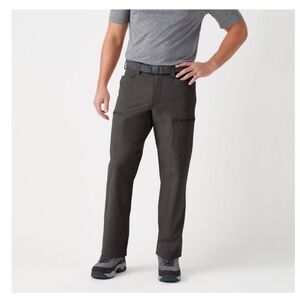 NWT Duluth Pants Mens 44x32 Gray- Navy Flexpedition Relaxed Fit Cargo Hiking